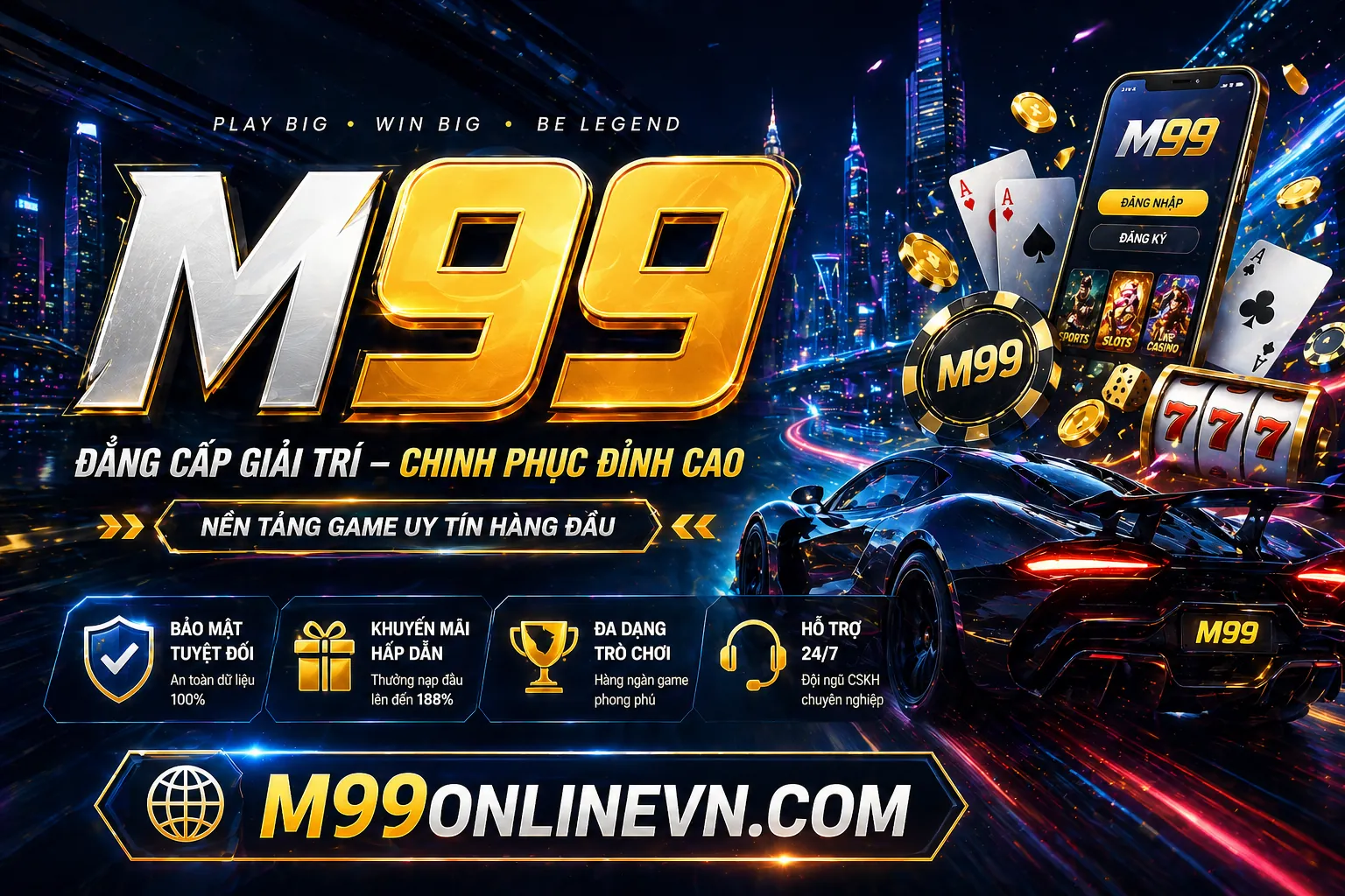 Giao diện ứng dụng qh99 với các tính năng cá cược thể thao và casino
